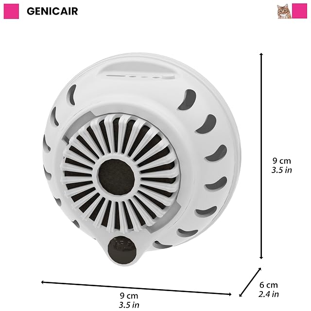 Foto 3 de 7 de Ferplast GENICAIR Eliminador de Olores Electrónico Arenero Cerrado Gato