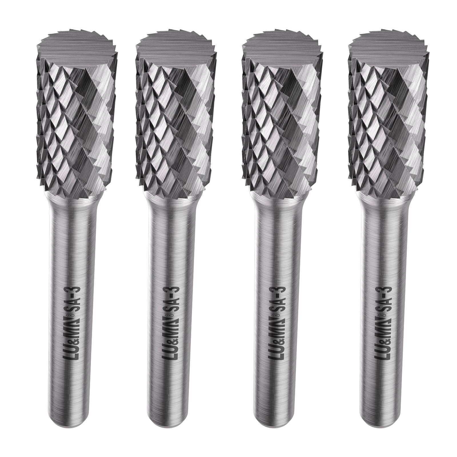 LU&MN SA-3 Tungsten Carbide Burr, 3/8" Head 1/4" Shank, 1 Pc — Amazon image 12