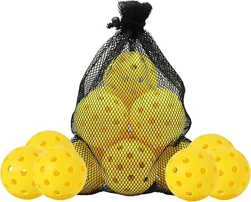 Urspasol Pickleballs Outdoor Play 612 piezas aprobadas por USAPA Torneo de Estados Unidos Bolas de pepinillo 40 agujeros con alta visibilidad de