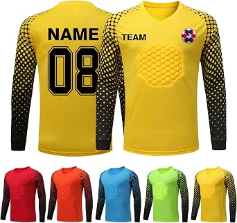 Custom Goalkeeper Jersey Youth Adult Soccer Personalized Goalie Jersey Pants and Shorts