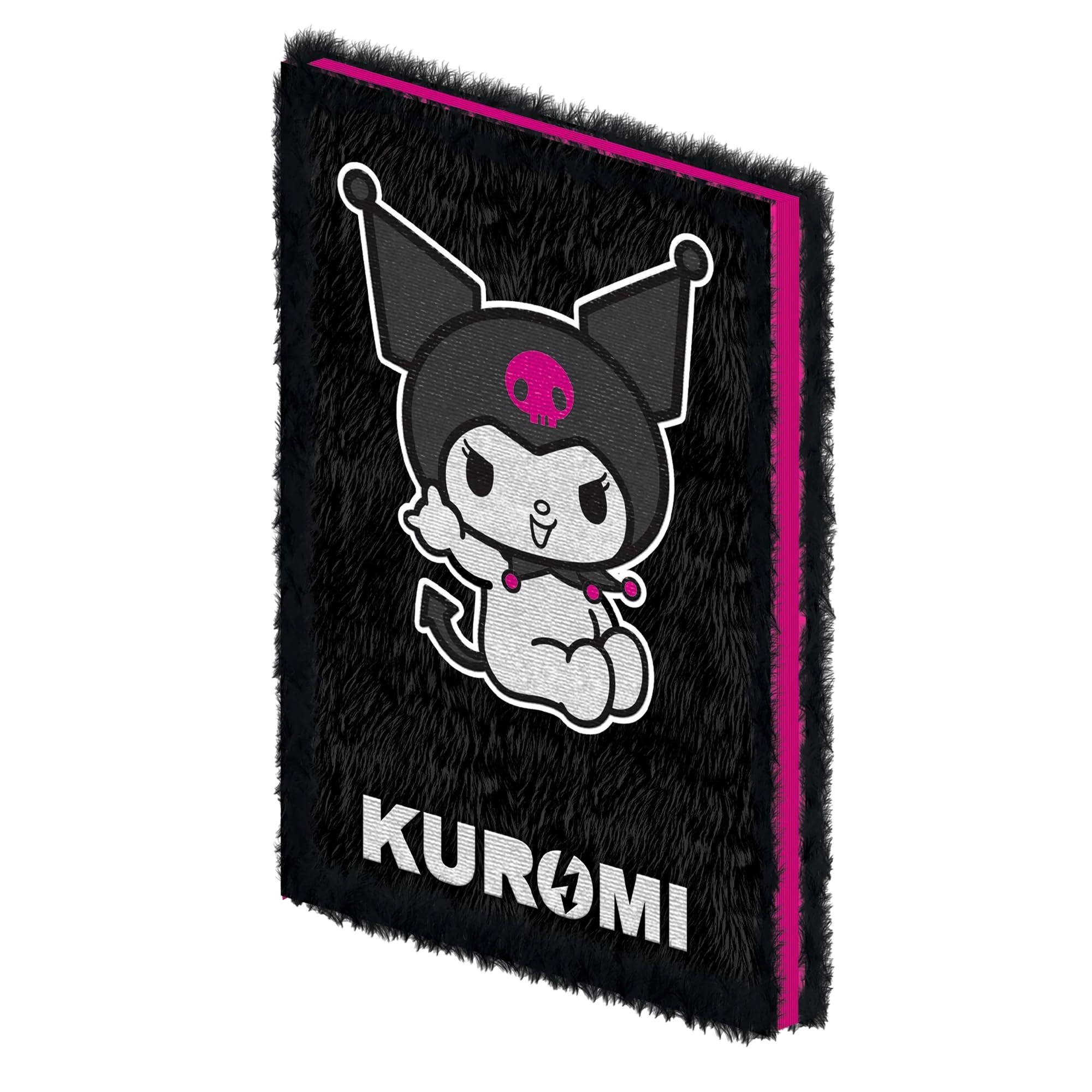 Kuromi (Rock Out) Plush Notebook Stationery School