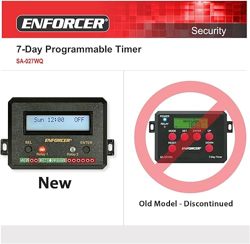 Miniatura 5 de SECO-LARM SA-027WQ Componente - Vigilancia (Cableado, 4.213 x 3.071 x 1.220 in, 12-24V, Negro)