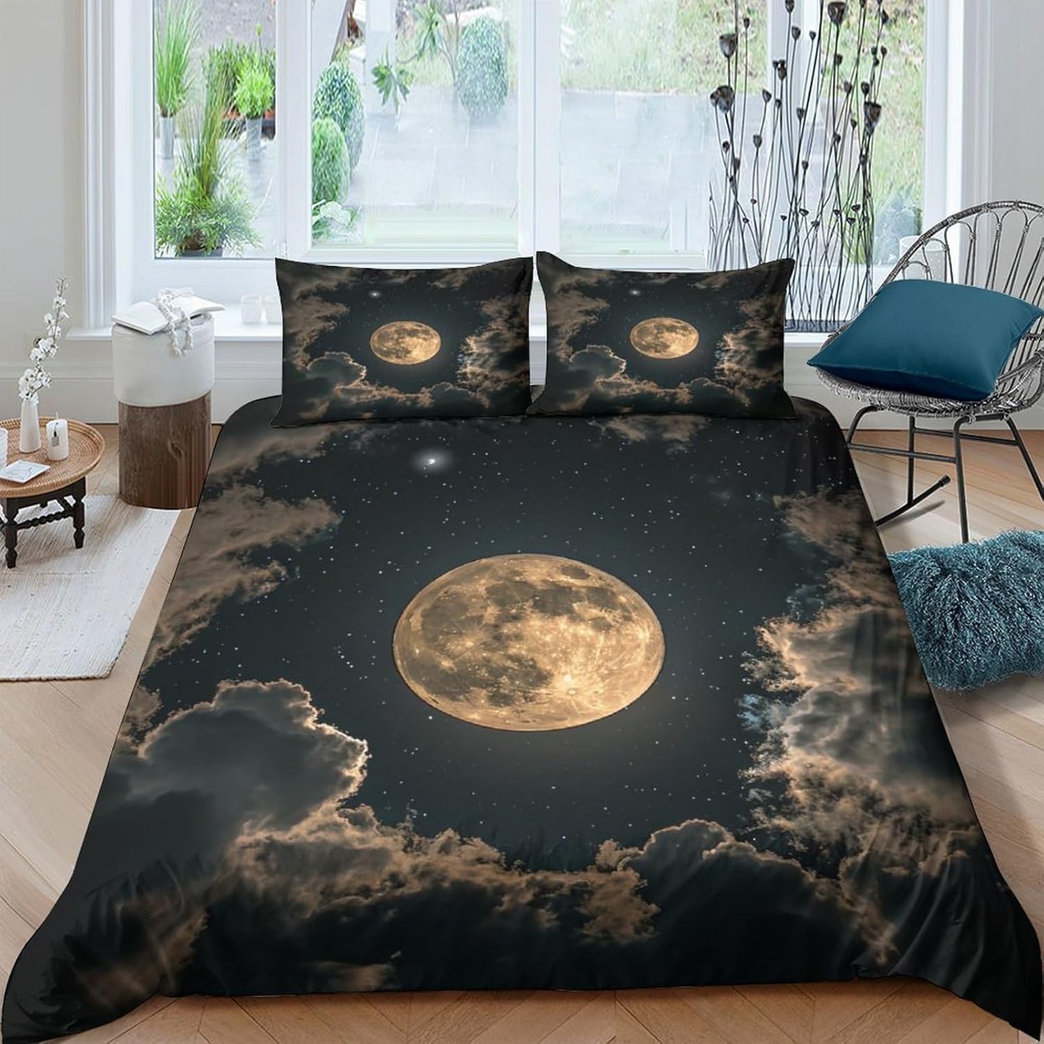 Housse de couette ciel étoilé pour apaiser le sommeil des enfants
