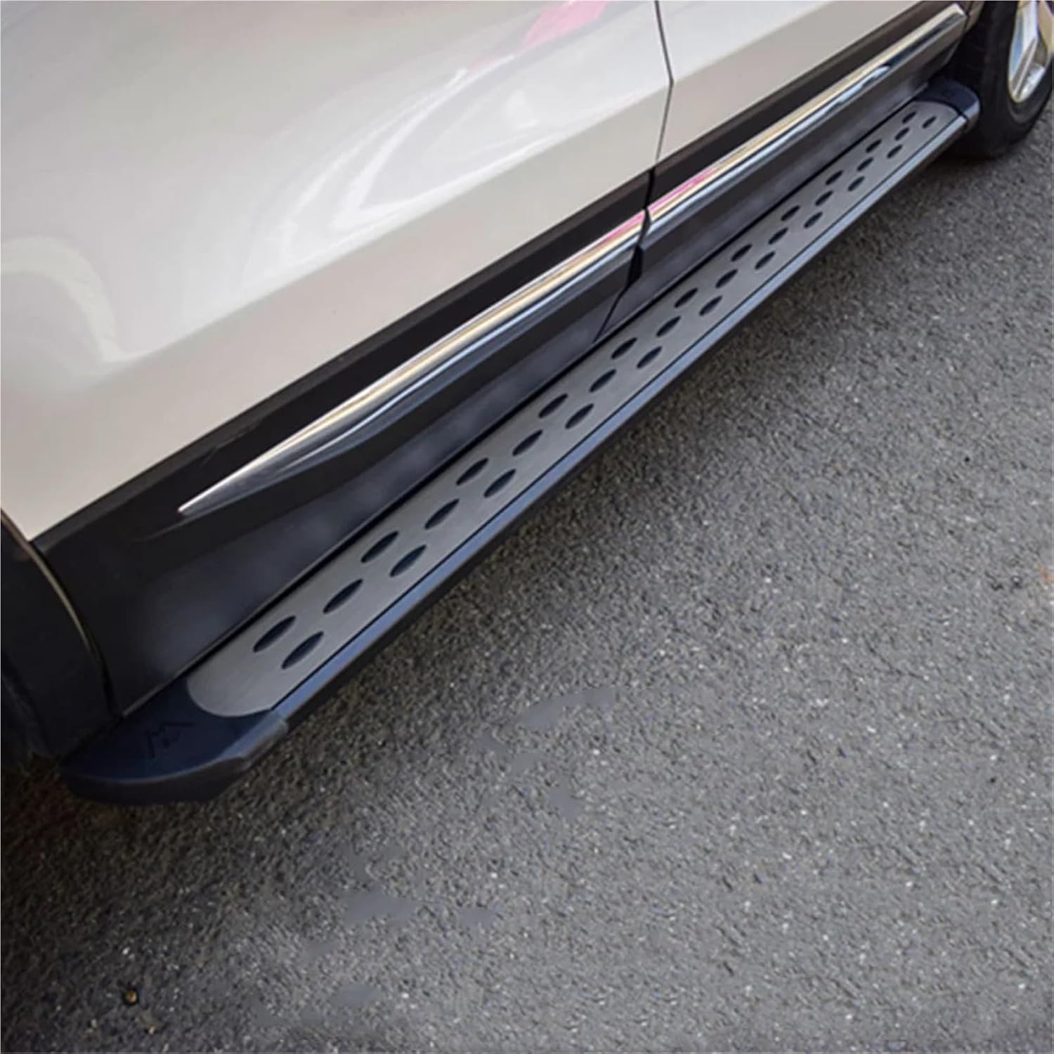 2PCS Compatible with Chevrolet Chevy Trailblazer 2019-2023 Side Steps Running Board Bar（with Brackets