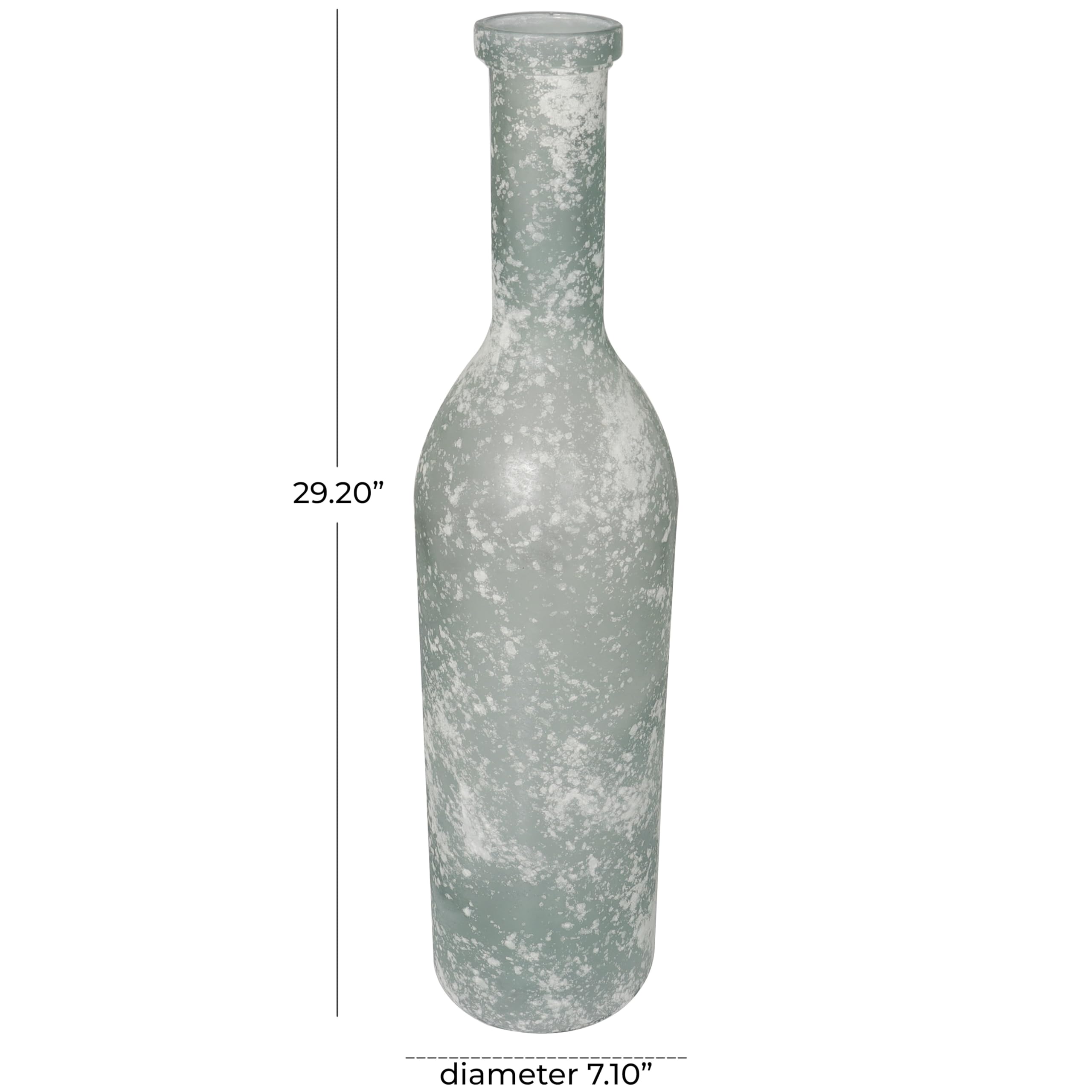 Amazon.com: Deco 79 Recycled Glass Handmade Decorative Vase