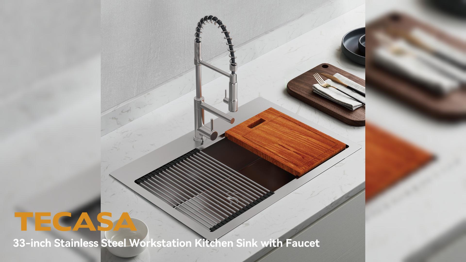 その他 apartamento #33 Farmhouse Sink 33 Inch, 33x22 Inch Apron Front Farmhouse