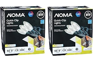 C9 Quick Clip Christmas Lights: Deck Your Halls with Cheer!