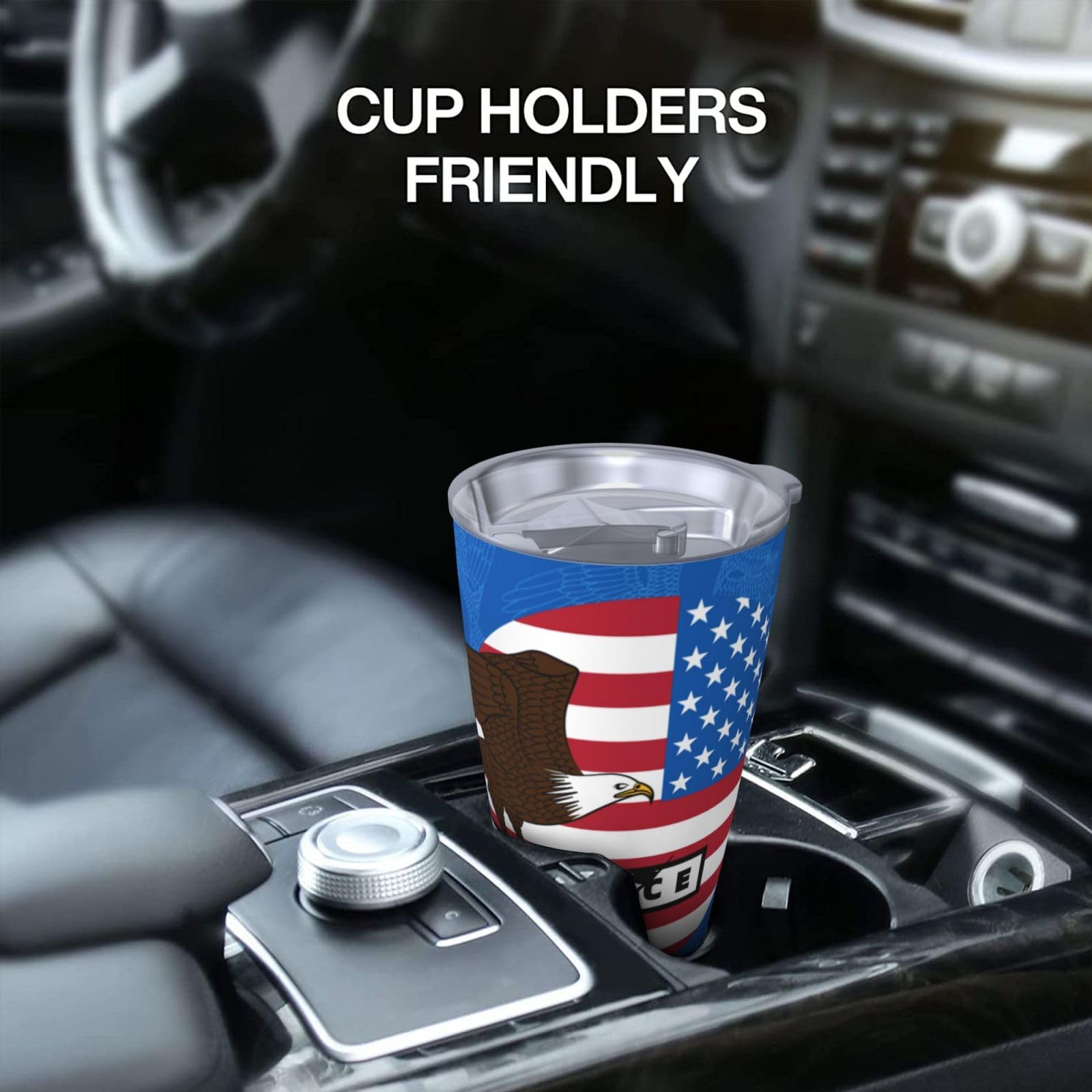 Taza de Viaje para café de 550 ml, Acero Inoxidable, Taza de Viaje para café con Aislamiento al vacío y Tapa, Taza irrompible para Oficina, Bar y Restaurante,1 pcs,20 oz