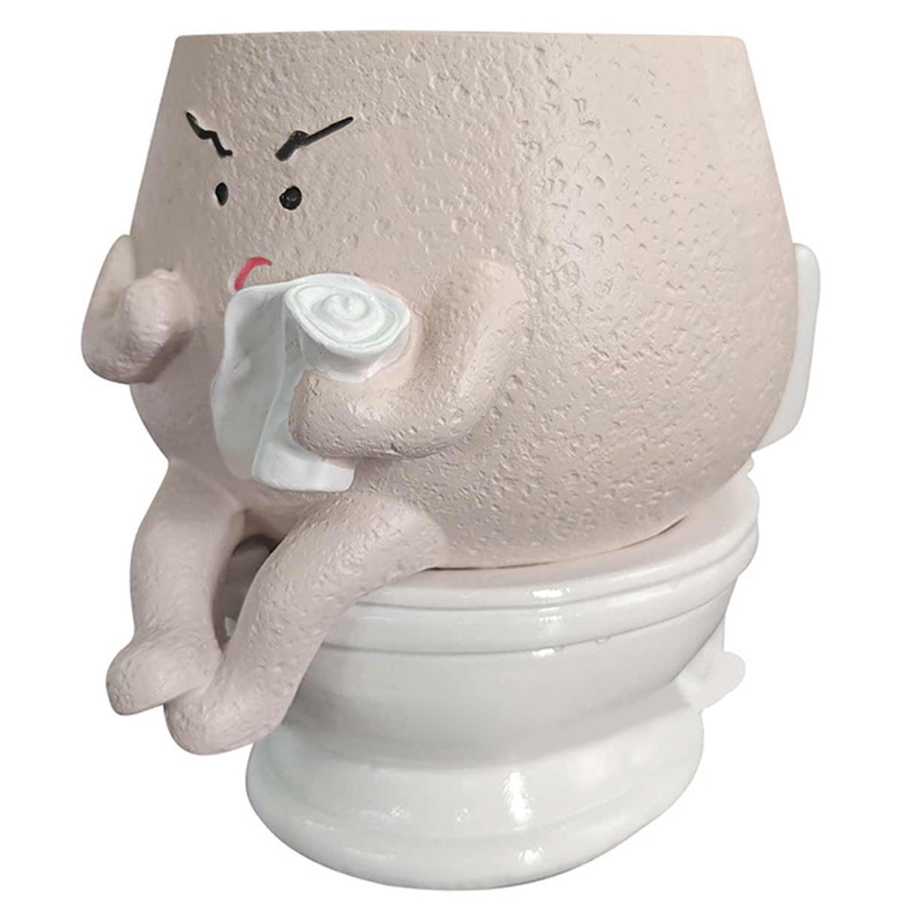 Pots de fleurs tête anti-oubli d'arrosage : sauvez vos plantes succulentes avec ce pot mignon