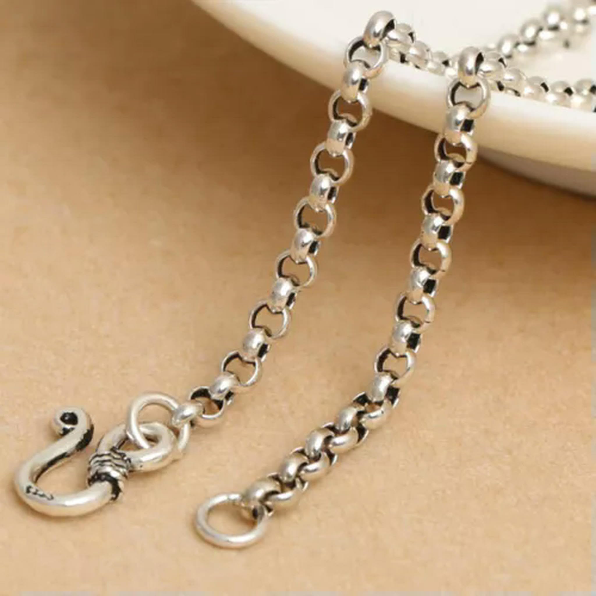 Cadenella Argento Unisex 17.7/19.6/21.6/23.6"