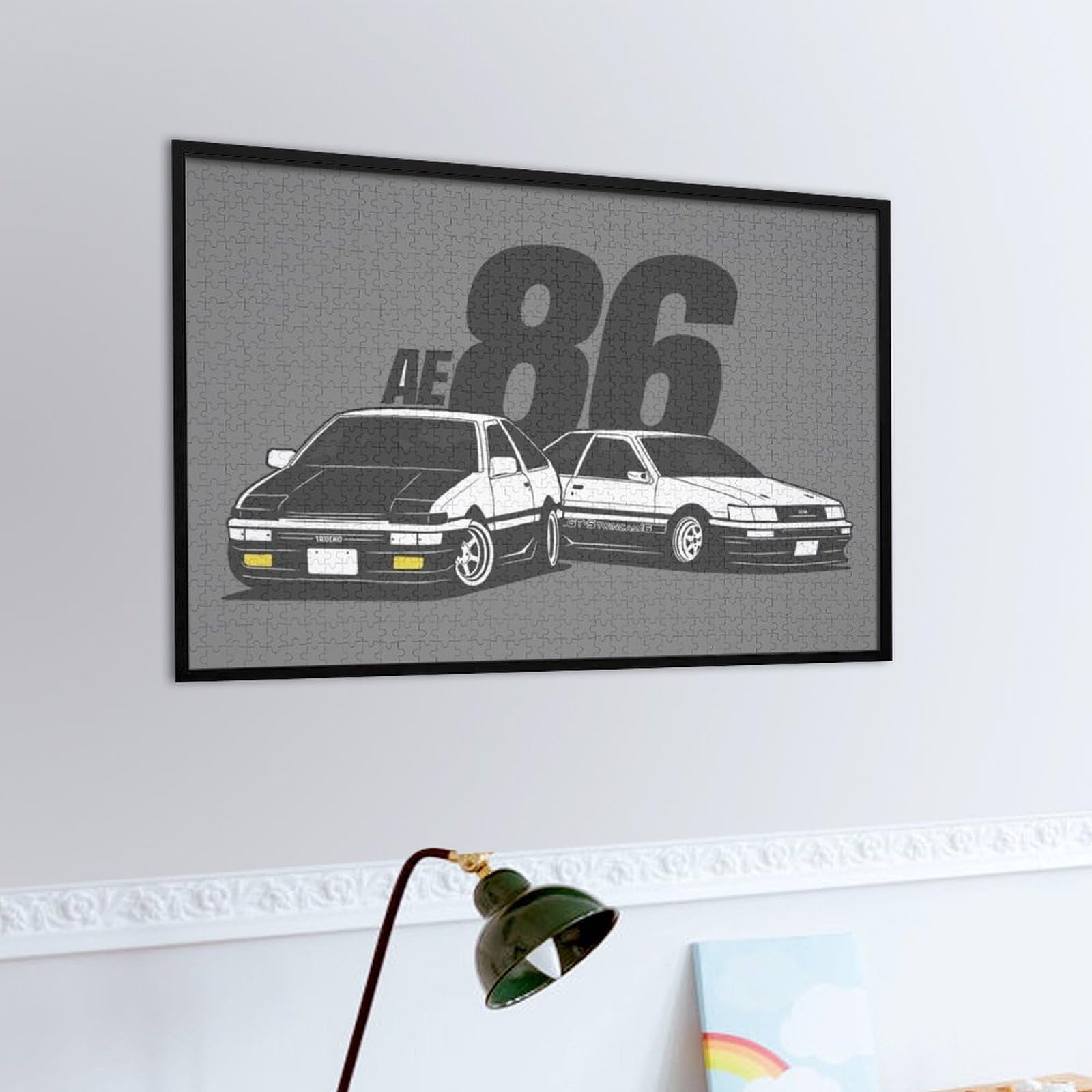 ジグソーパズル『拓海とハチロク』 頭文字Ｄ Amazon | 頭文字D 藤原 拓海 86 ジグソーパズル パターン