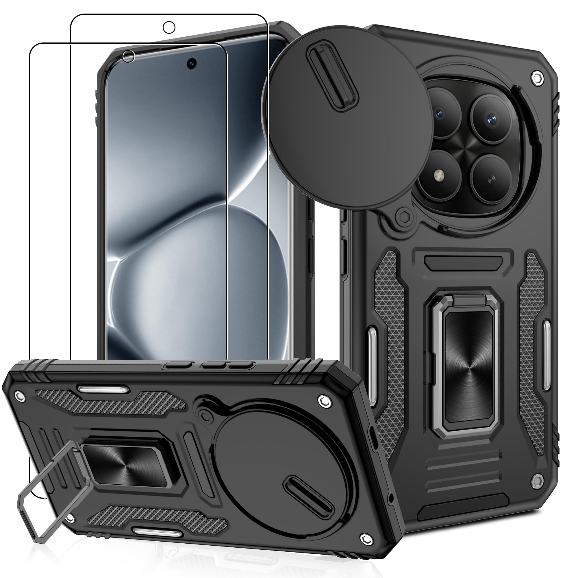 Jshru Handyhülle für Xiaomi Redmi Note 13 Pro 5G /Redmi 14 C/Note 14/Note 14 pro/14T/14T Pro/Note 15 Hülle