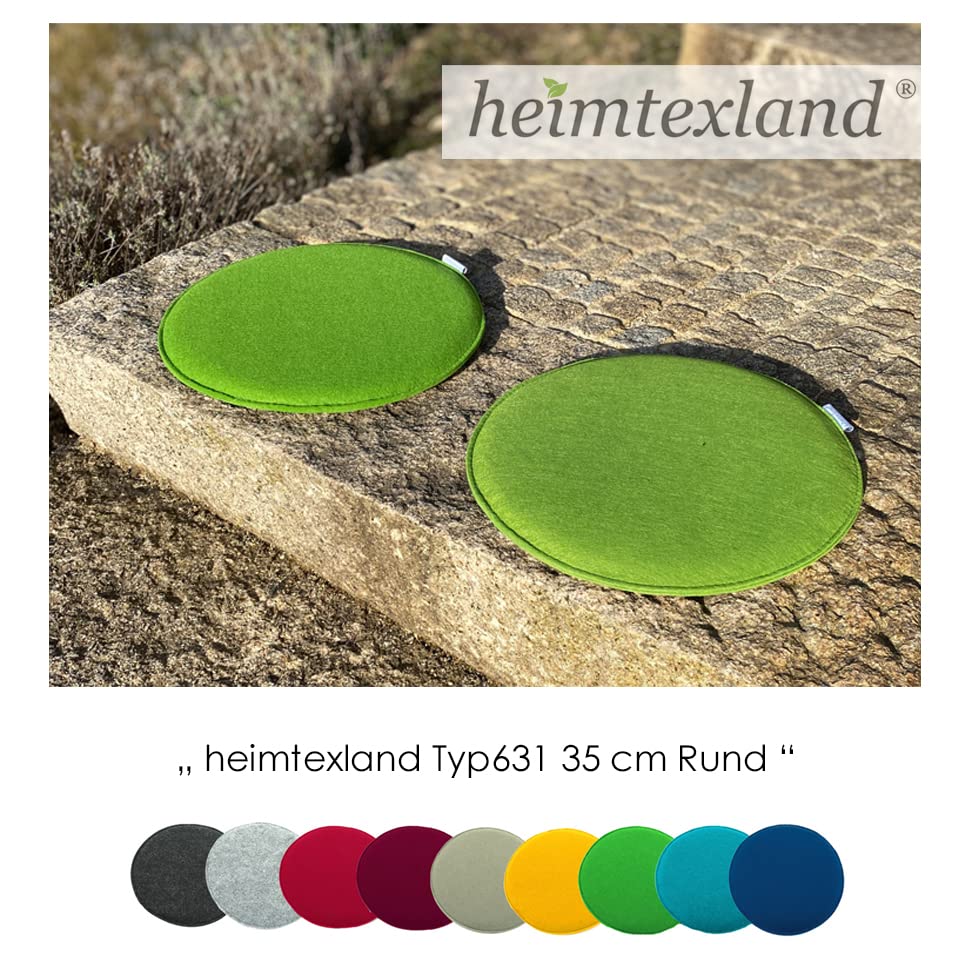 Set 4 Cuscini Feltro 35x35cm - Per Sedie E Panche | Comodi E Lavabili, Colore Petrolio - Foto 5