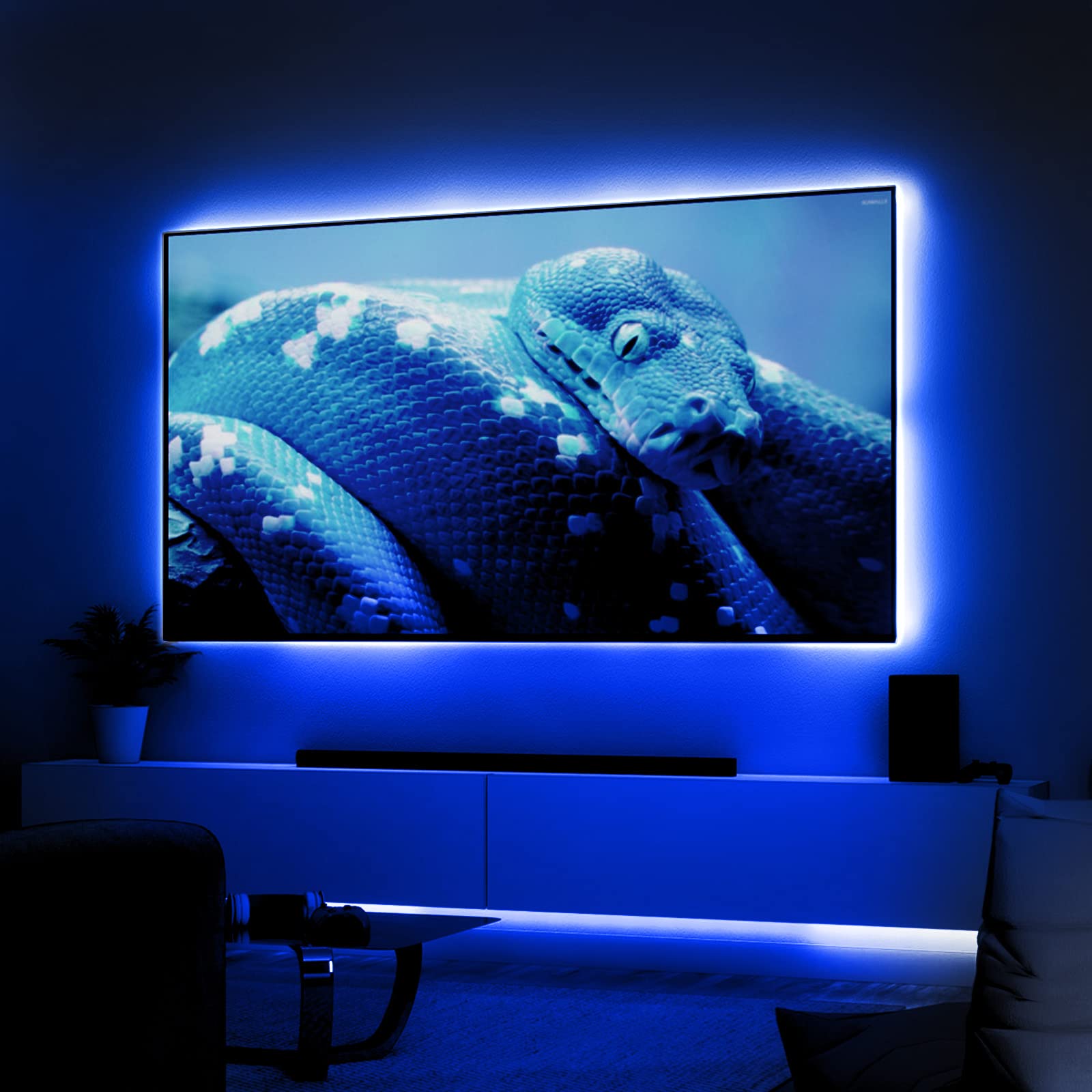 Tayire USB 5V COB Striscia LED Retroilluminazione TV 2m 960LEDs - Foto 4