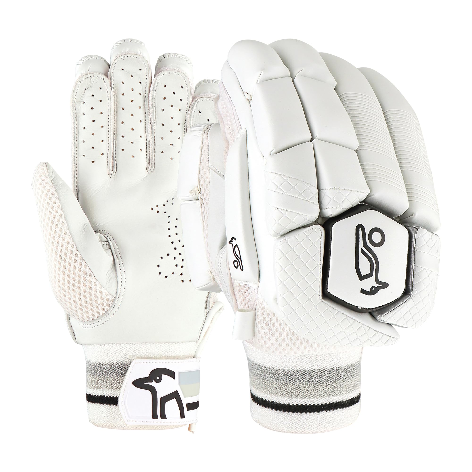 Kookaburra Ghost 4.1 Batting Gloves - Adult Left Hand, White