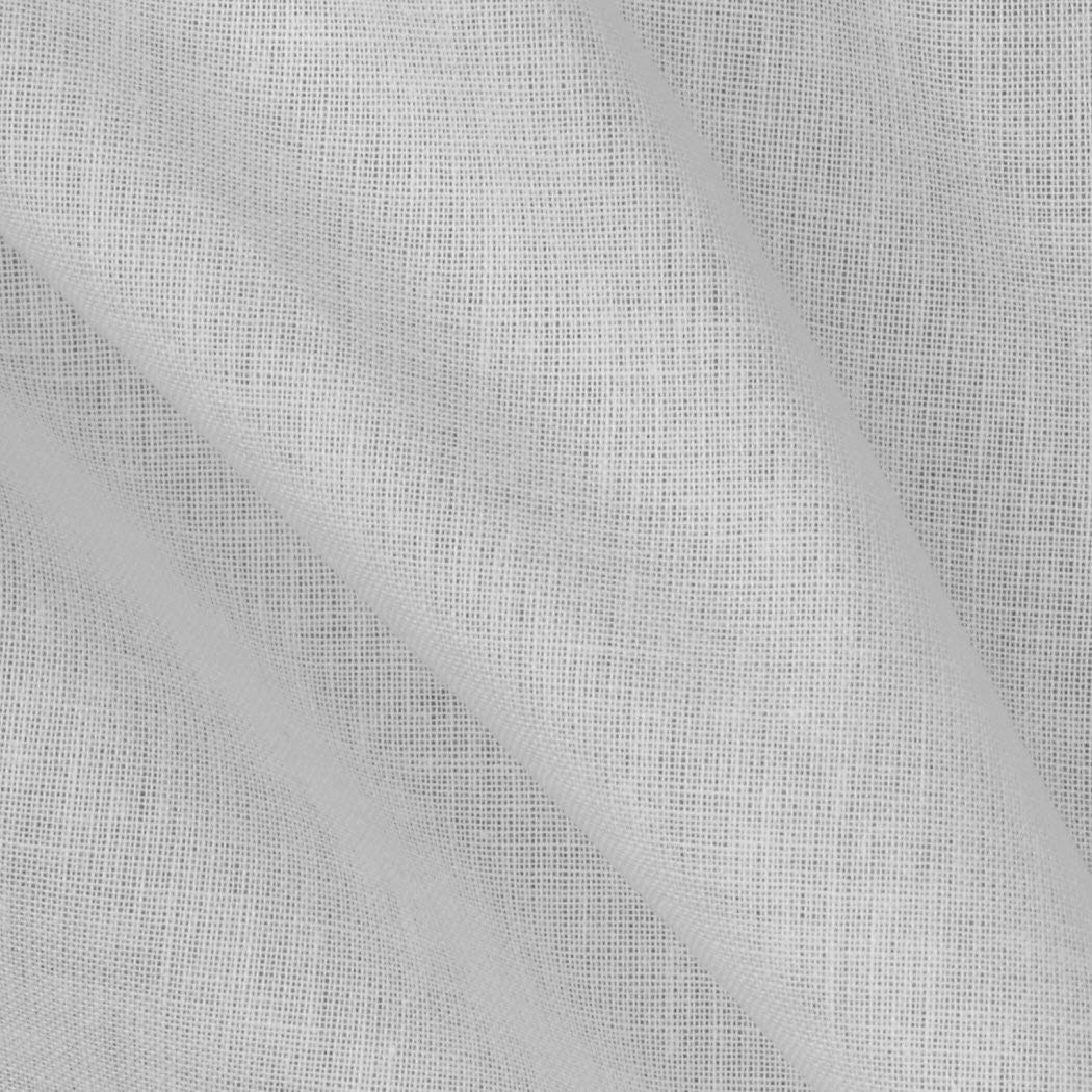 Fabric In Style White Woven Medium Weight Fusible Iron On 58-60” by The Yard