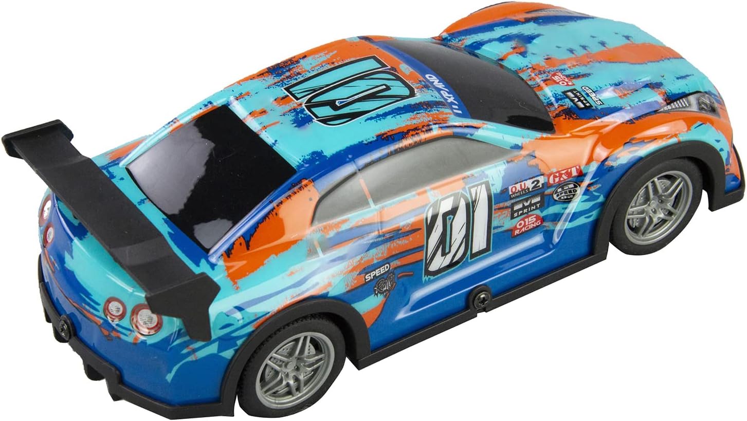 GoolRC RC Drift Car, 1:22 Scale 4WD Electric Sport Racing Car (P220 Blue)
