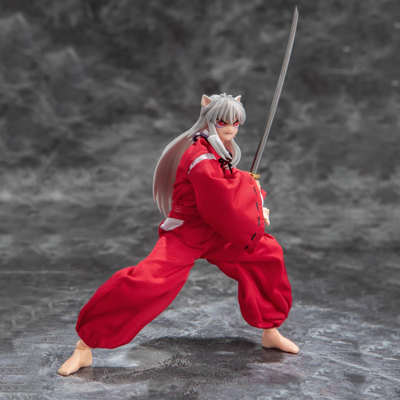 Amazon.co.jp: 1/12 犬夜叉殺生丸アクションフィギュア環境に優しい