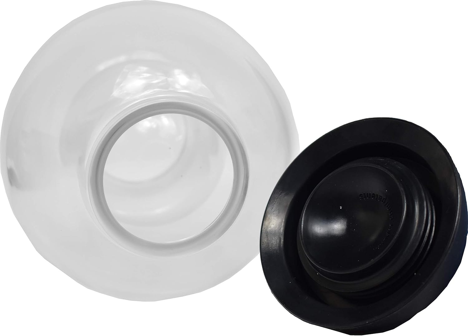 Vunder Medium Double Walled Vase Kit - Includes 5lbs of Gems - Leak Proof Base - Fill with Anything!