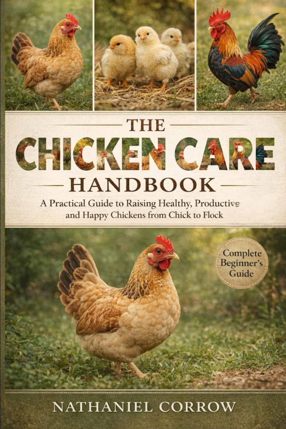 THE CHICKEN CARE HANDBOOK: A Practical Guide to Raising Healthy, Productive, and Happy Chickens from Chick to Flock