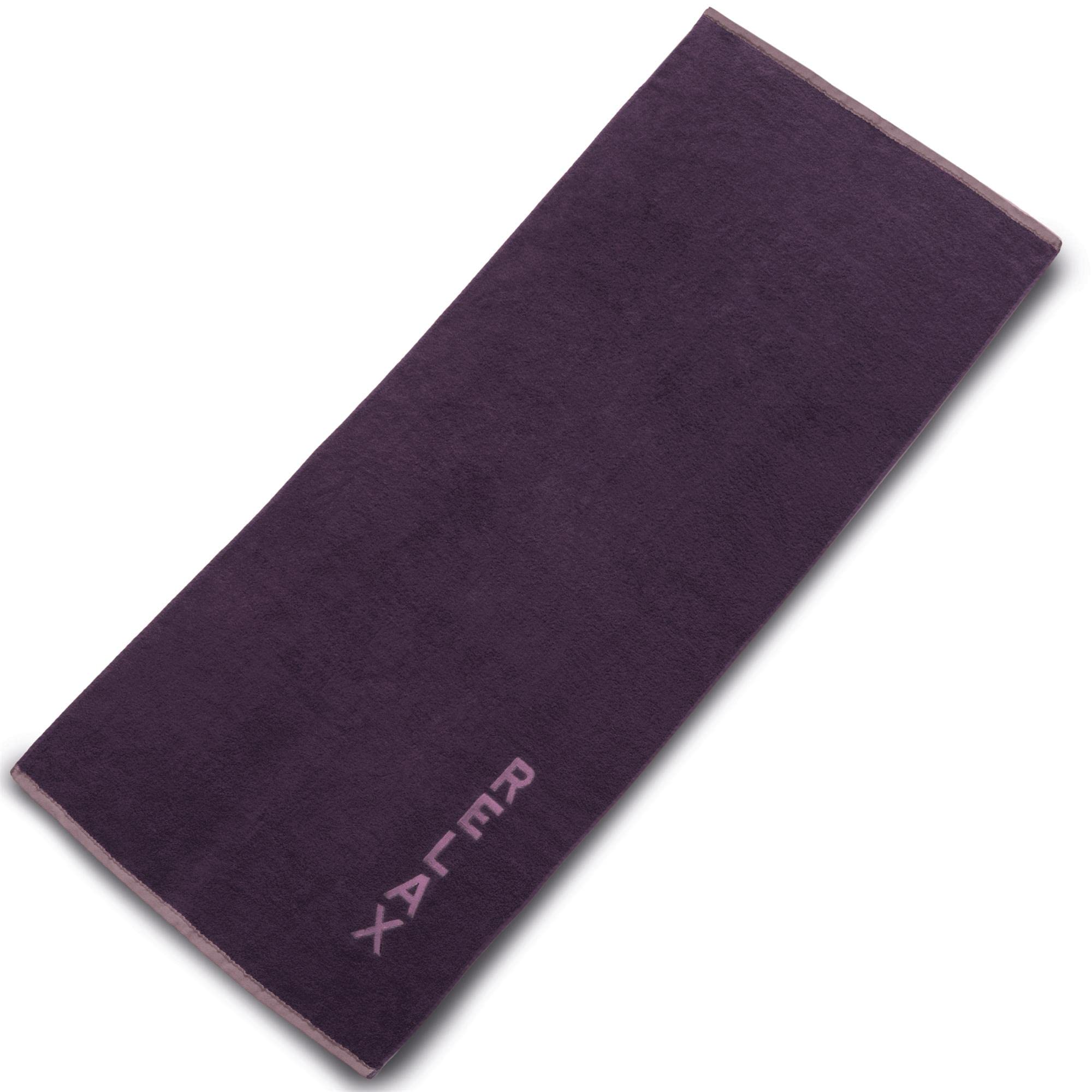 CelinaTex New-Well Sauna Towel 80 x 200 cm Aubergine Cotton Terry Cloth