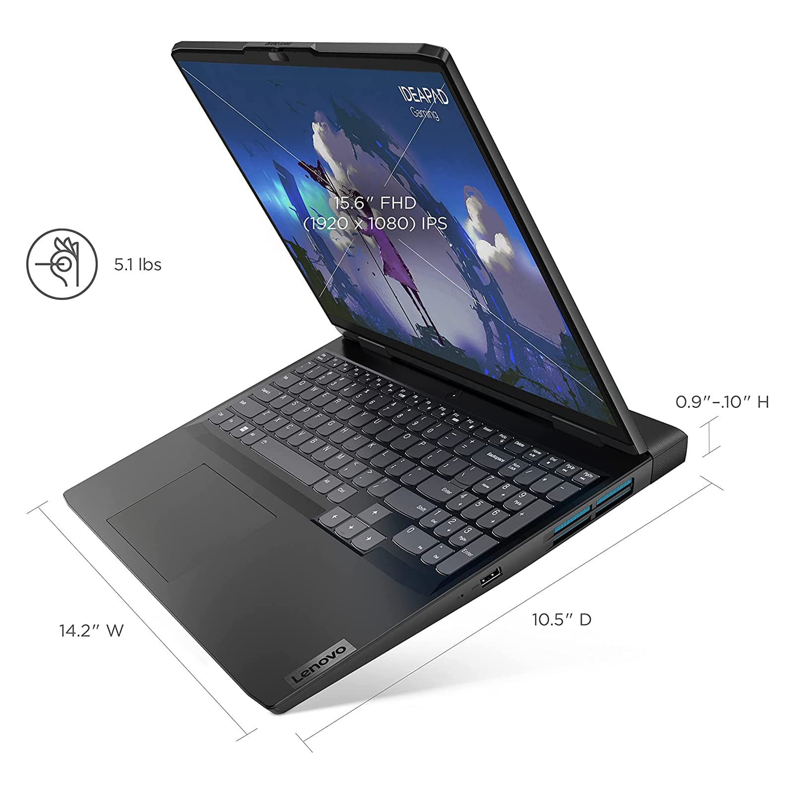 Amazon.com: Lenovo Ideapad 3i Gaming 15.6