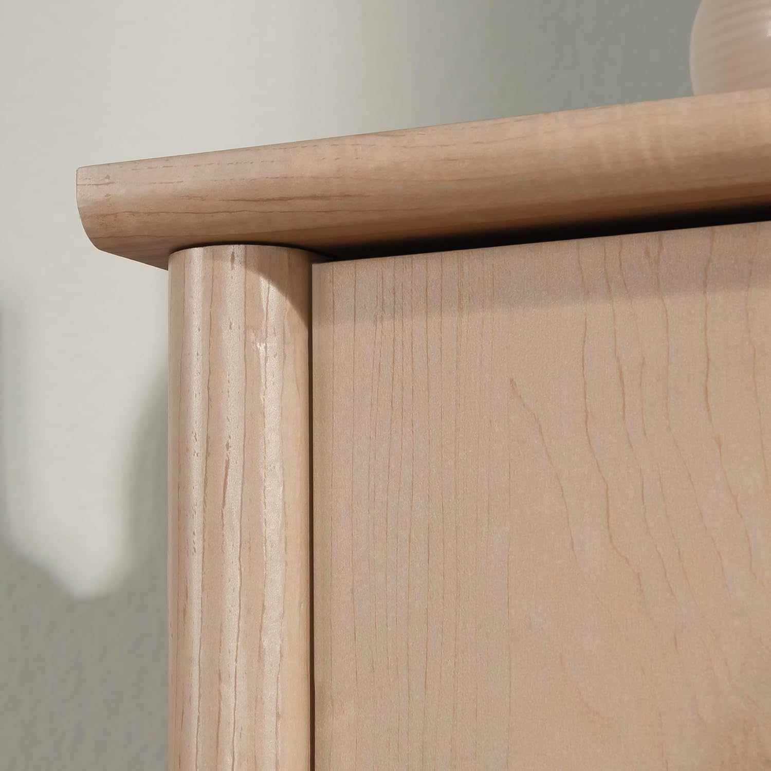 Sauder Select Storage Cabinet, Natural Maple Finish