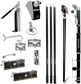 Columbia Full Budget Drywall Finishing Set - Fixed Handles | Automatic Drywall Tool Set