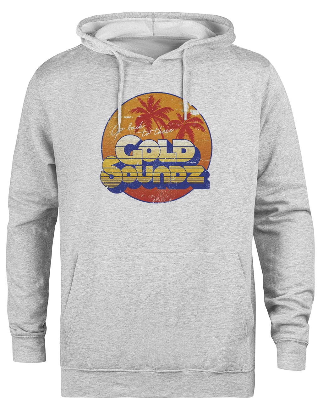 Gold Soundz Felpa con Cappuccio Grigia Unisex Giacca con Cappuccio Ecologica