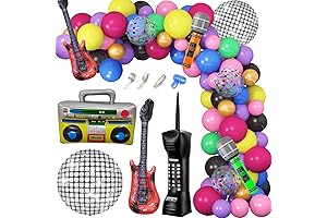 Amandir 80s 90s Theme Party Decorations