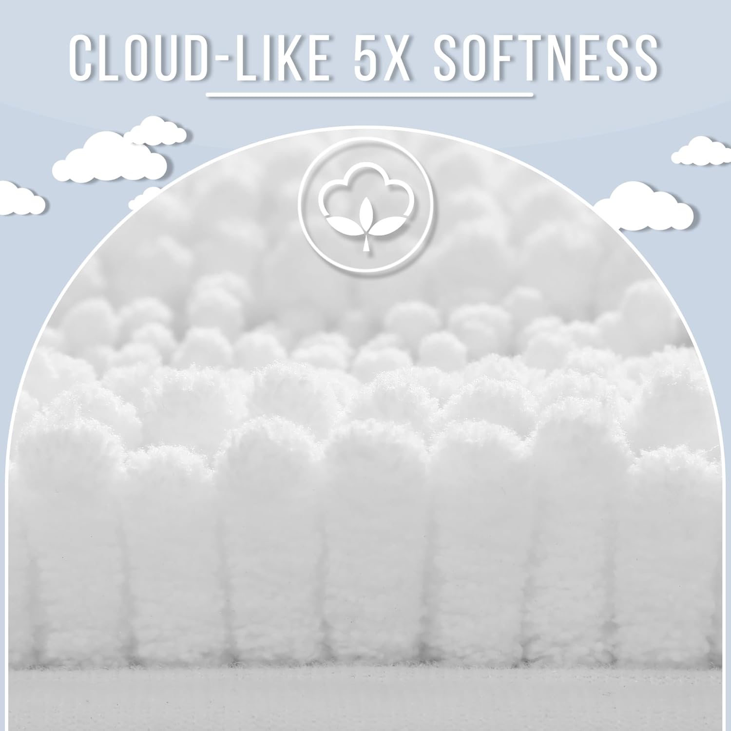 Yimobra Bathroom Runner Rug, 70 x 24, Long Bathroom Rugs Large Bath Mat, Soft Super Absorbent and Thick, Non-Slip, Machine Washable, Carpets for Home, Nursery, Bed and Living Room, White