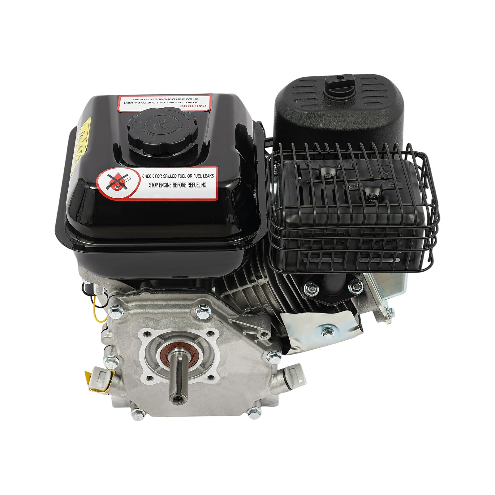Motor de gasolina de 7,5 CV de 4 tiempos, 212 CC 3600 rpm, motor estacionario, motor industrial, duradero, bajo consumo de combustible, refrigeración por aire, motor Go Kart motor de repuesto, motor