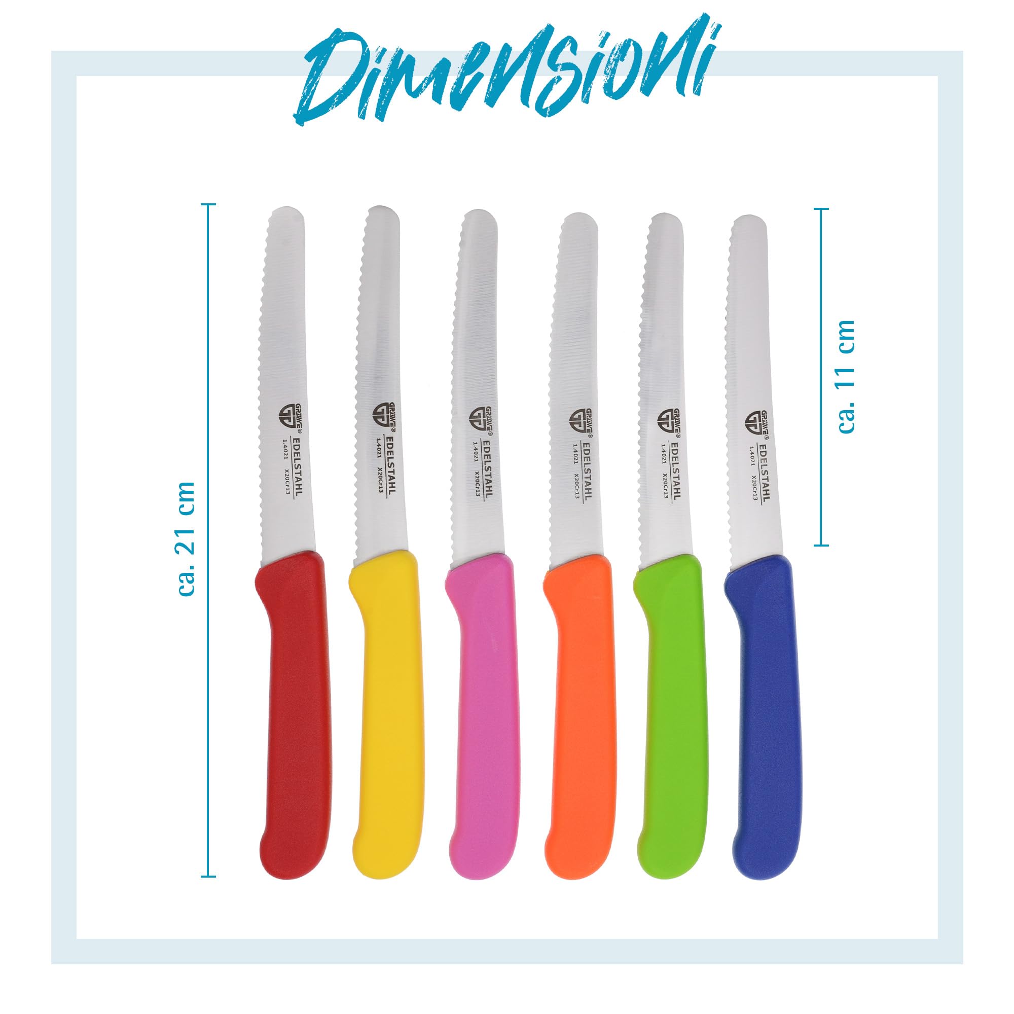 GRÄWE Coltello Da Burro Forgiato – Serie NÜRNBERG, Acciaio INOX 18/10 - 6