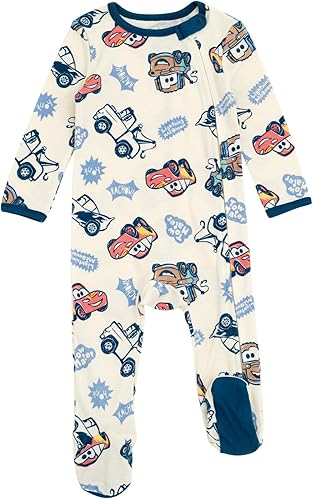 Miniatura 3 de Disney Baby 2 Pack Zip Up Sleep N' Plays Recién Nacido a Bebé Tallas (Recién Nacido - 24 Meses)