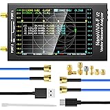 AURSINC Upgraded NanoVNA-F V2 Vector Network Analyzer 50KHz-3GHz HF VHF UHF VNA Antenna Analyzer, 4.3inch Touchscreen, 5000mAh Battery, Measuring S-Parameters, SWR, Phase Delay, Smith Chart