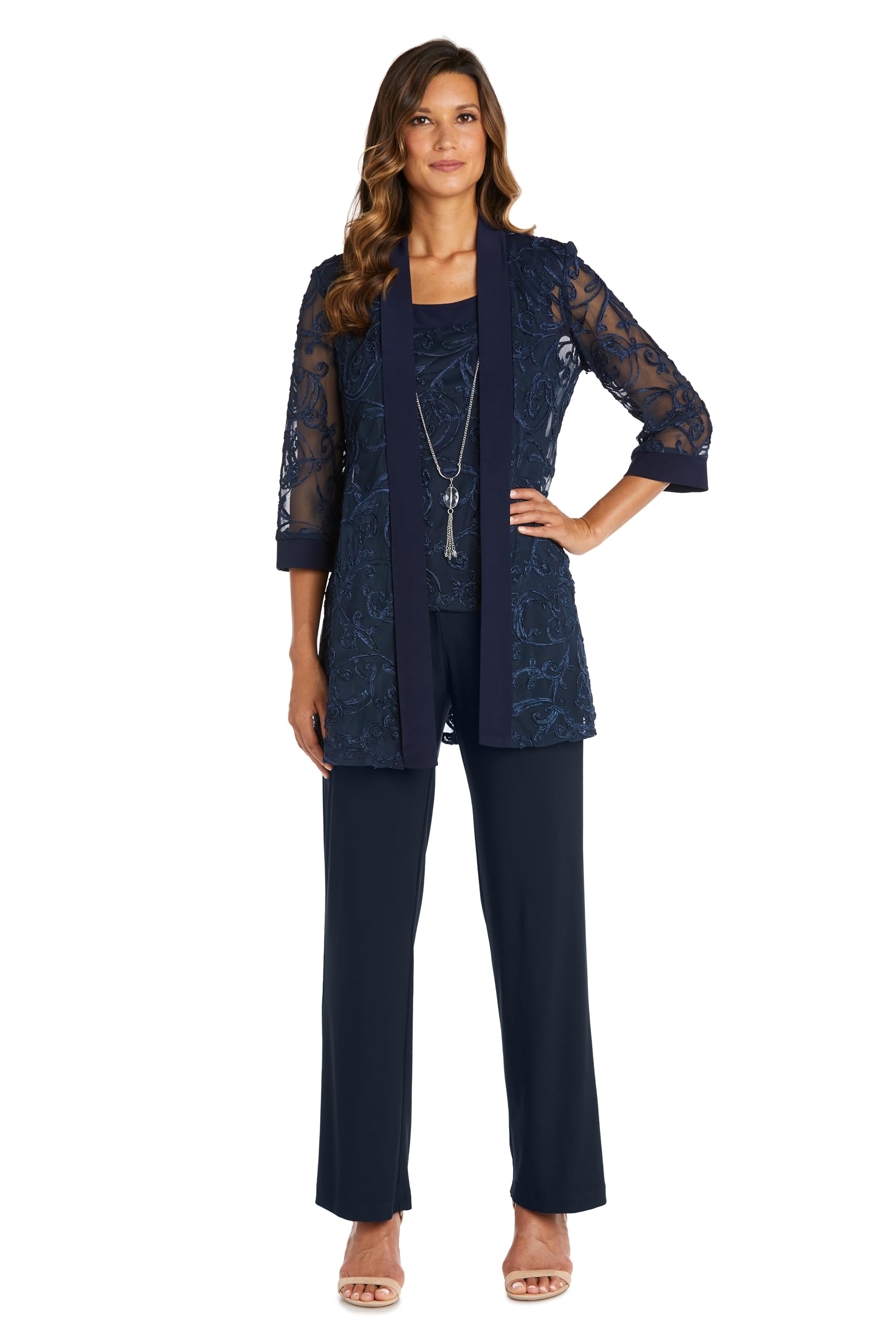 R M Richards Womens Evening Grace Soutache Set
