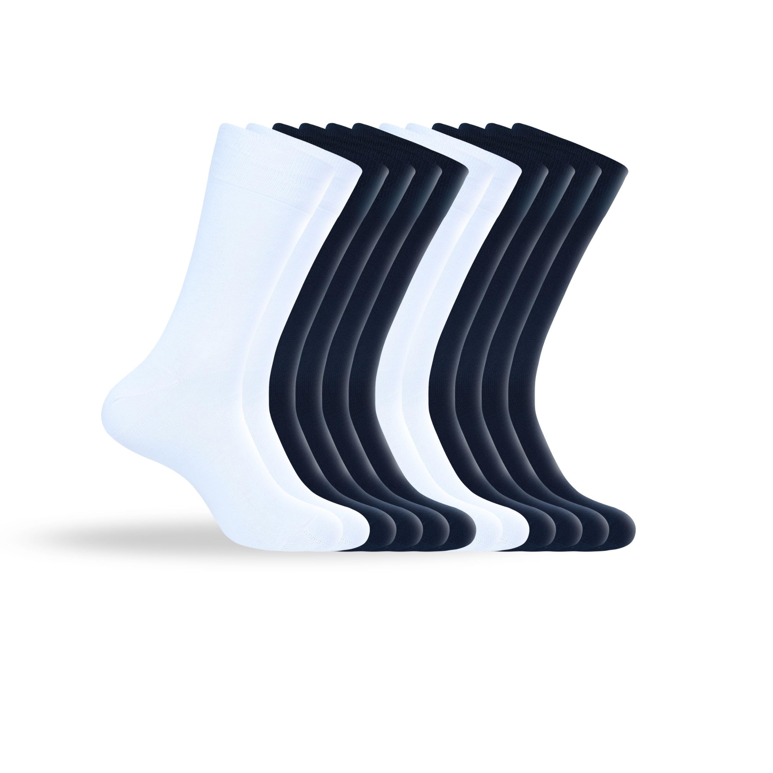 Women's Dress Socks Thick Cushioned Cotton, Moisture-Wicking socks