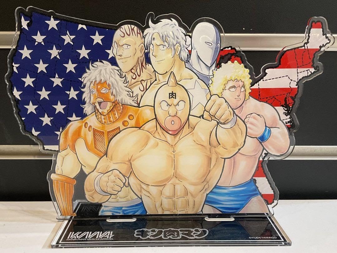 Amazon.co.jp: キン肉マン ビッグアクリルスタンド アメリカ遠征編 