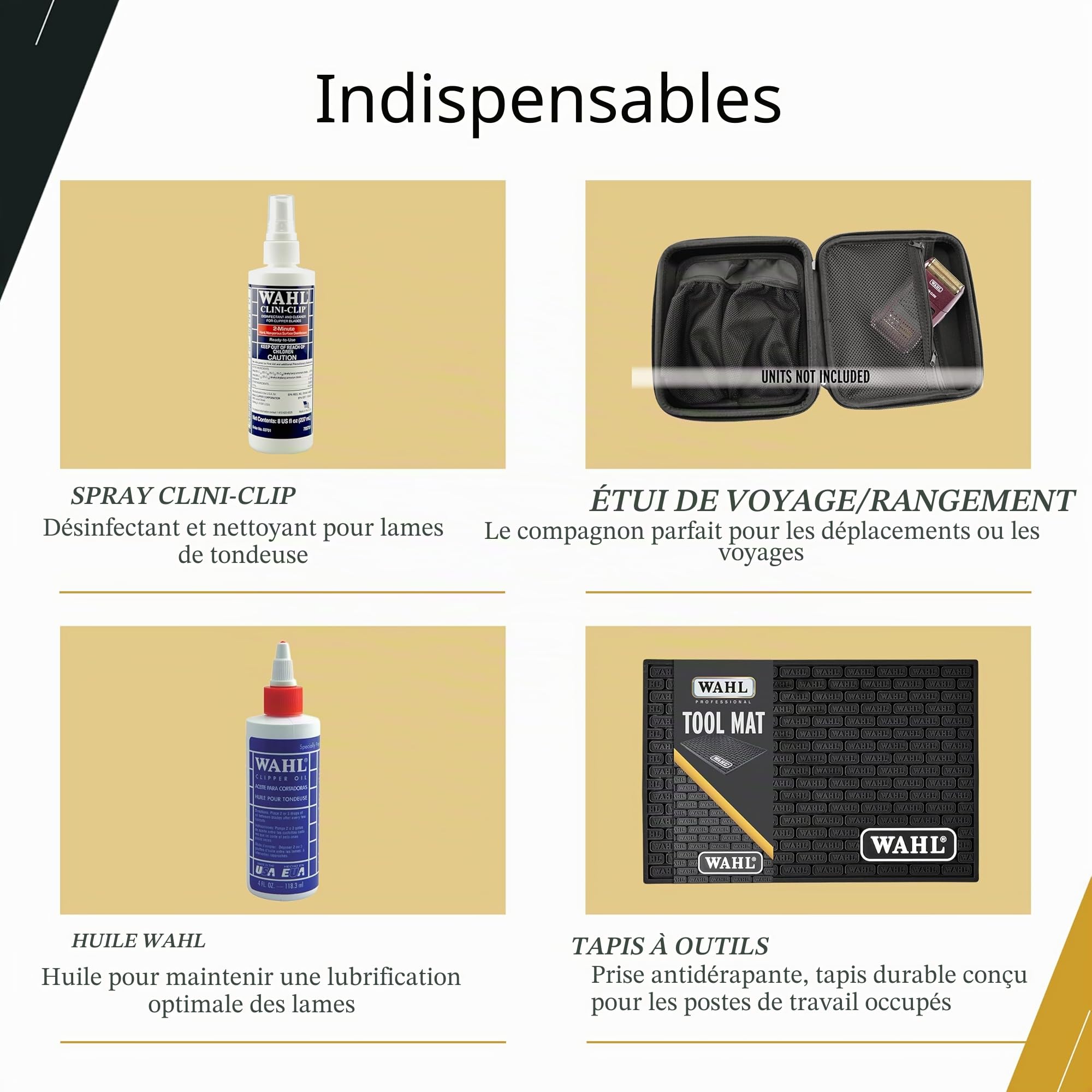 WAHL Professional Detachable Replacement Blade #2111 Fits Echo, Beret, MAG and Sterling 4 Trimmer Models
