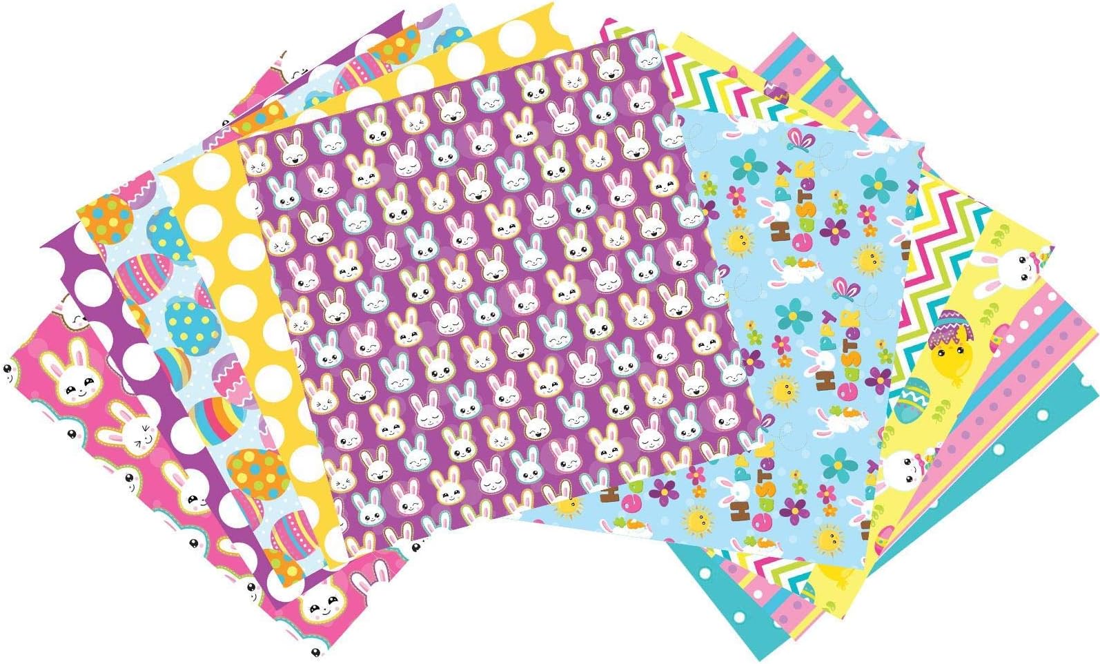 10PCS Square Fabric Patchwork Cotton, Easter Cotton Cloth Handmade Printed Square Fabric, Handmade Easter Gift Items, Suitable For Your Different Decoration DIY Plans
