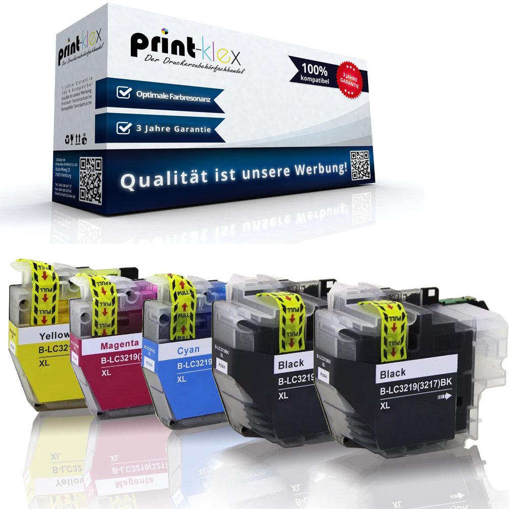 Set Di Cartucce XXL Compatibili Per Brother MFC-J5330DW J5335DW J5730DW - LC3217 LC3219