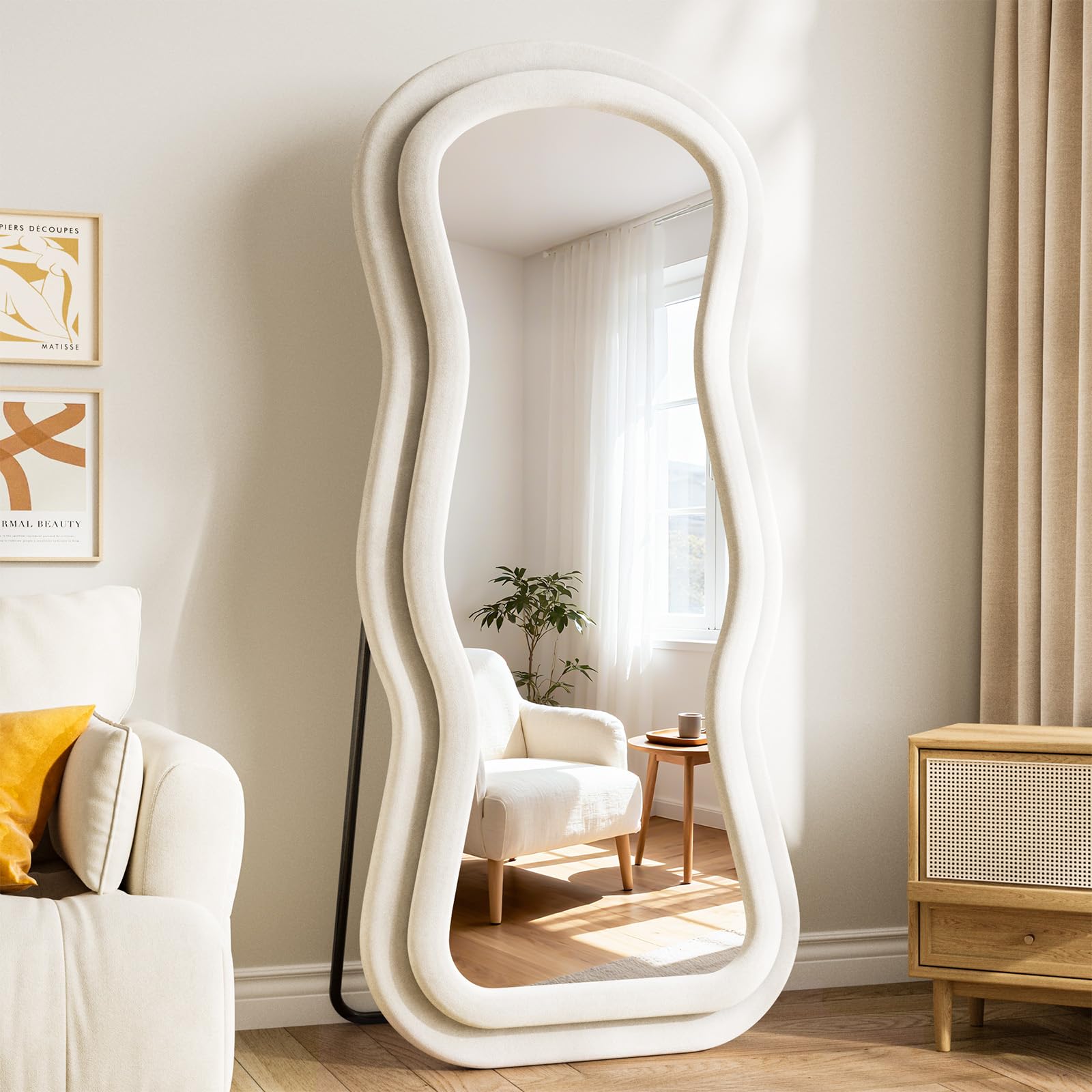 Amazon.com: FlyEcho Wavy Full Length Mirror, 63