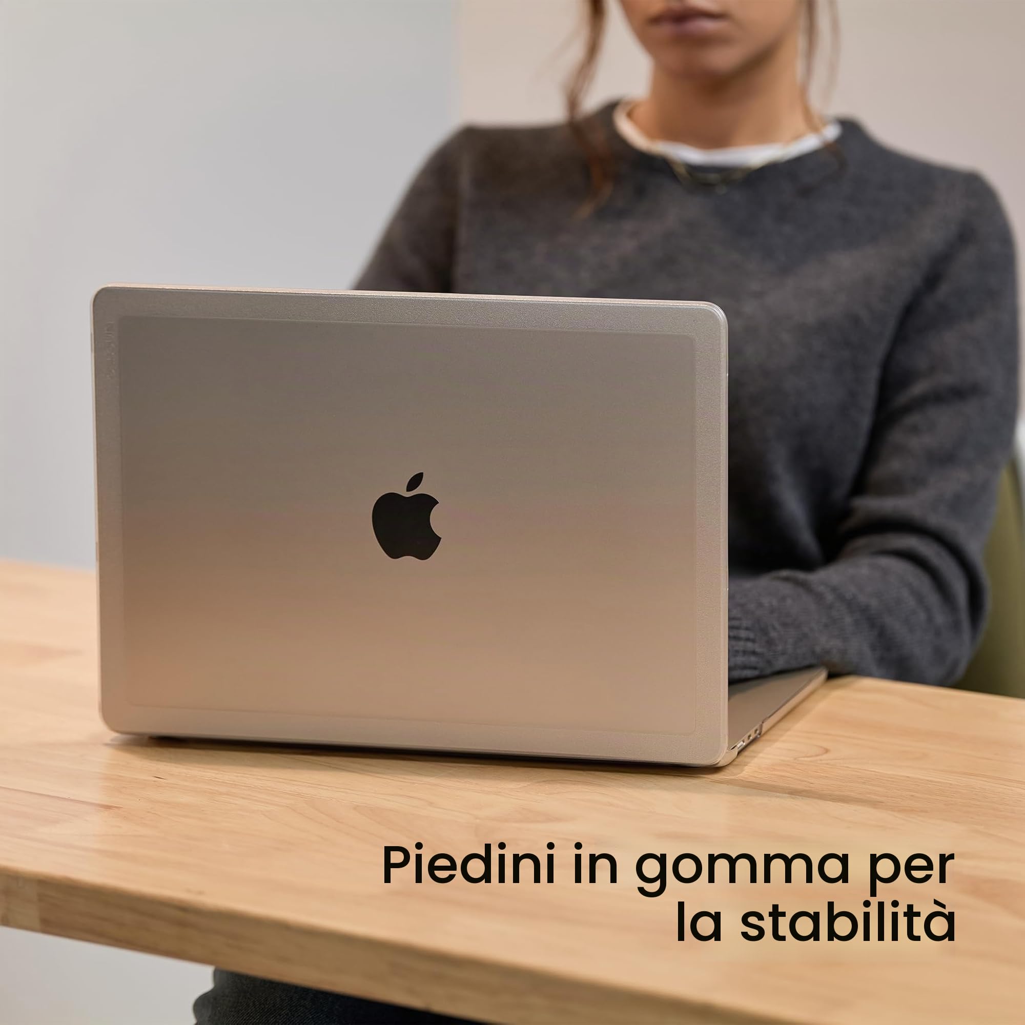 Incase Edge Hardshell with Makrolon® - Custodia per MacBook Pro da 14" 2024, 2023, 2022, 2021, M4, M3, M2, M1, custodia per MacBook, custodia per laptop, guscio rigido protettivo, resistente ai graffi