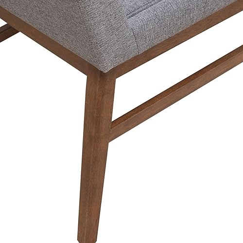 Miniatura 8 de Liberty Furniture Space Savers - Silla auxiliar tapizada para comedor (RTA), juego de 2, nogal satinado