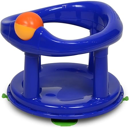 Safety 1st 360 Drehbarer Badesitz Ergonomischer Sitz Fur Die Badewanne Mit Rollball Und 4 Saugnapfen Nutzbar Ab Ca 6 Monaten Bis Max 10 Kg Blue Blau Amazon De Baby