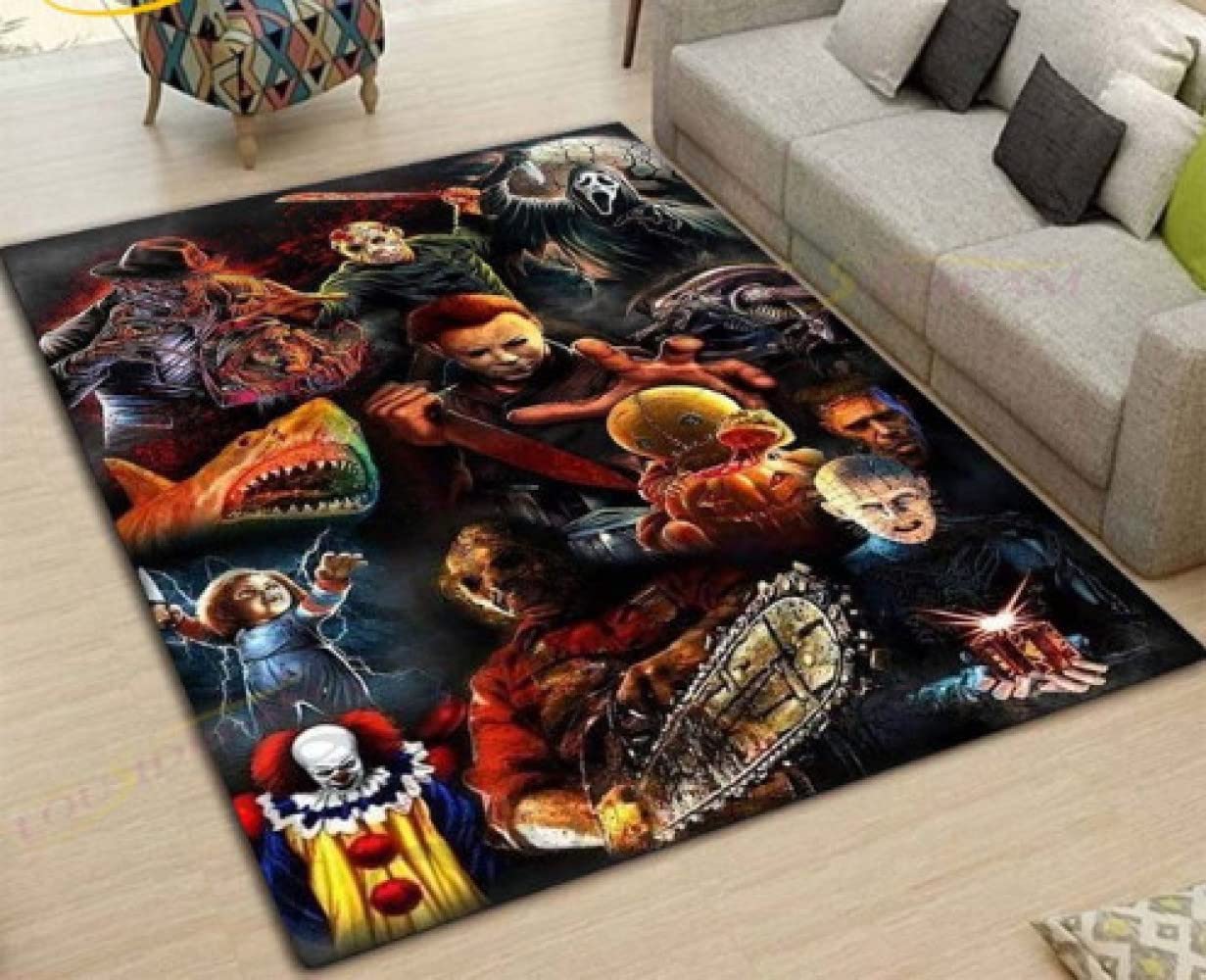 Horror Sticker Rug Horror Movie Rugs 60 Photos - Moonagedaydream.film