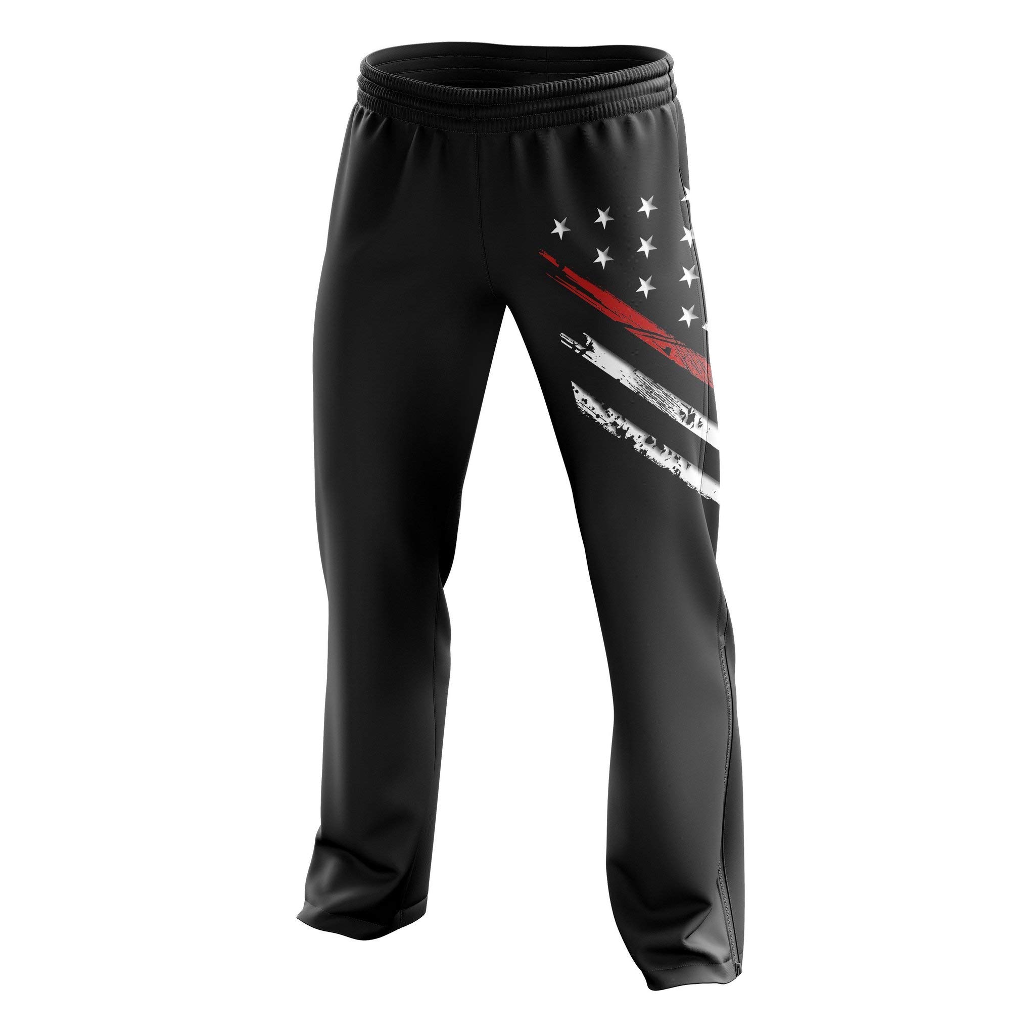 Tactical Pro Supply American Flag Sweatpants - Joggers for Men Women Fitness Workout