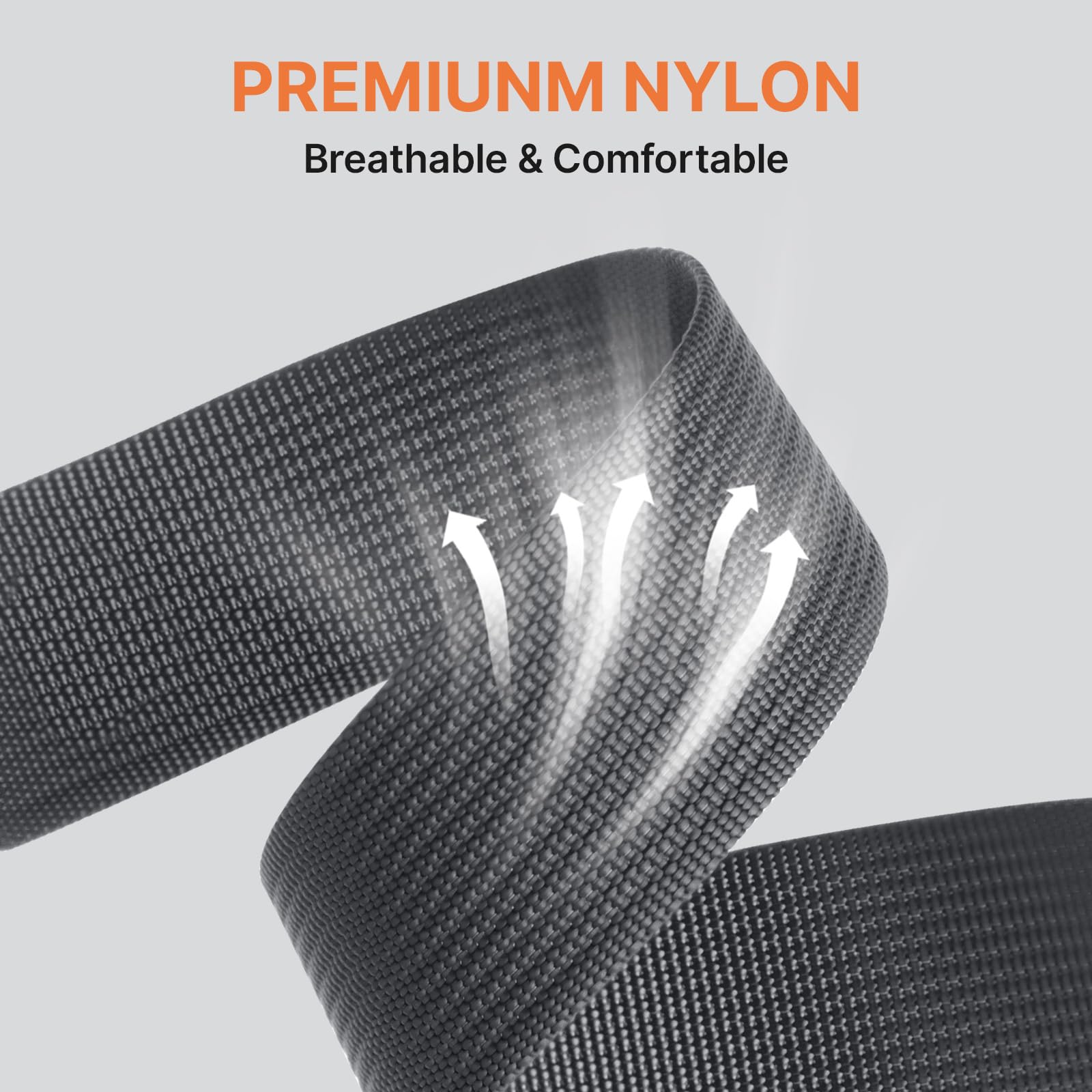 Bandletic Bracelet magnétique en nylon compatible avec Garmin Watch Quick