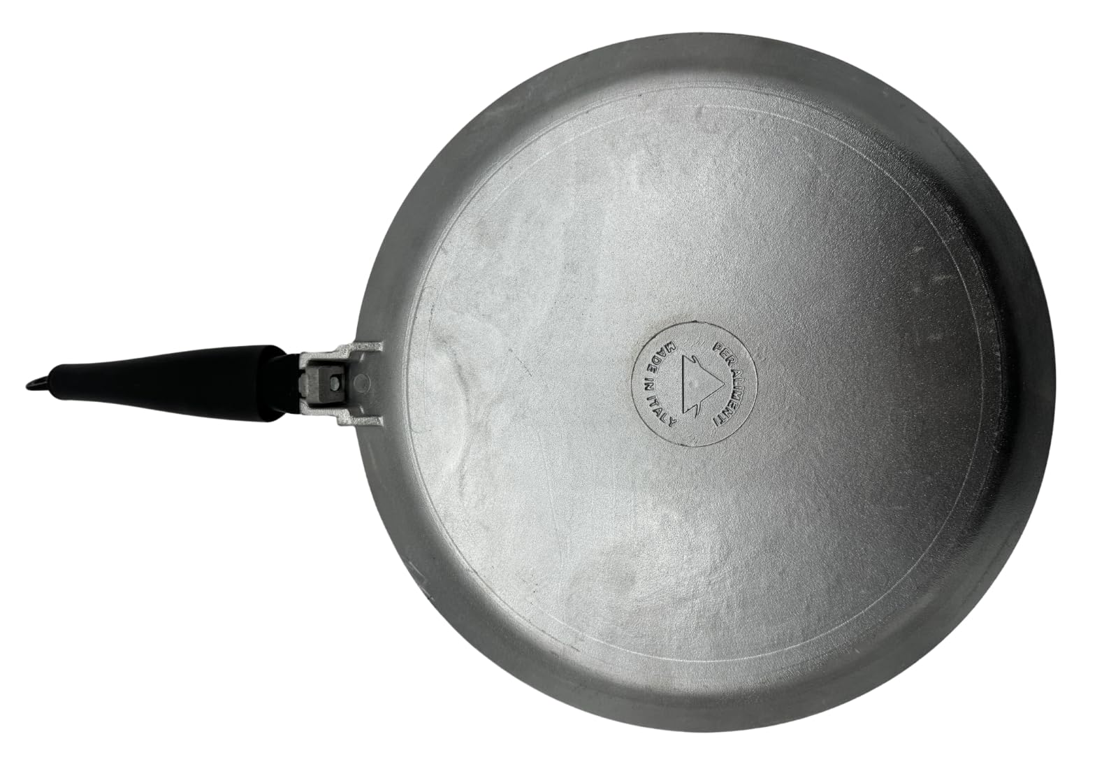 Testo Romagnolo Liscio!!! Padella In Pietra Lavica Antiaderente antigraffio Liscio 32cm