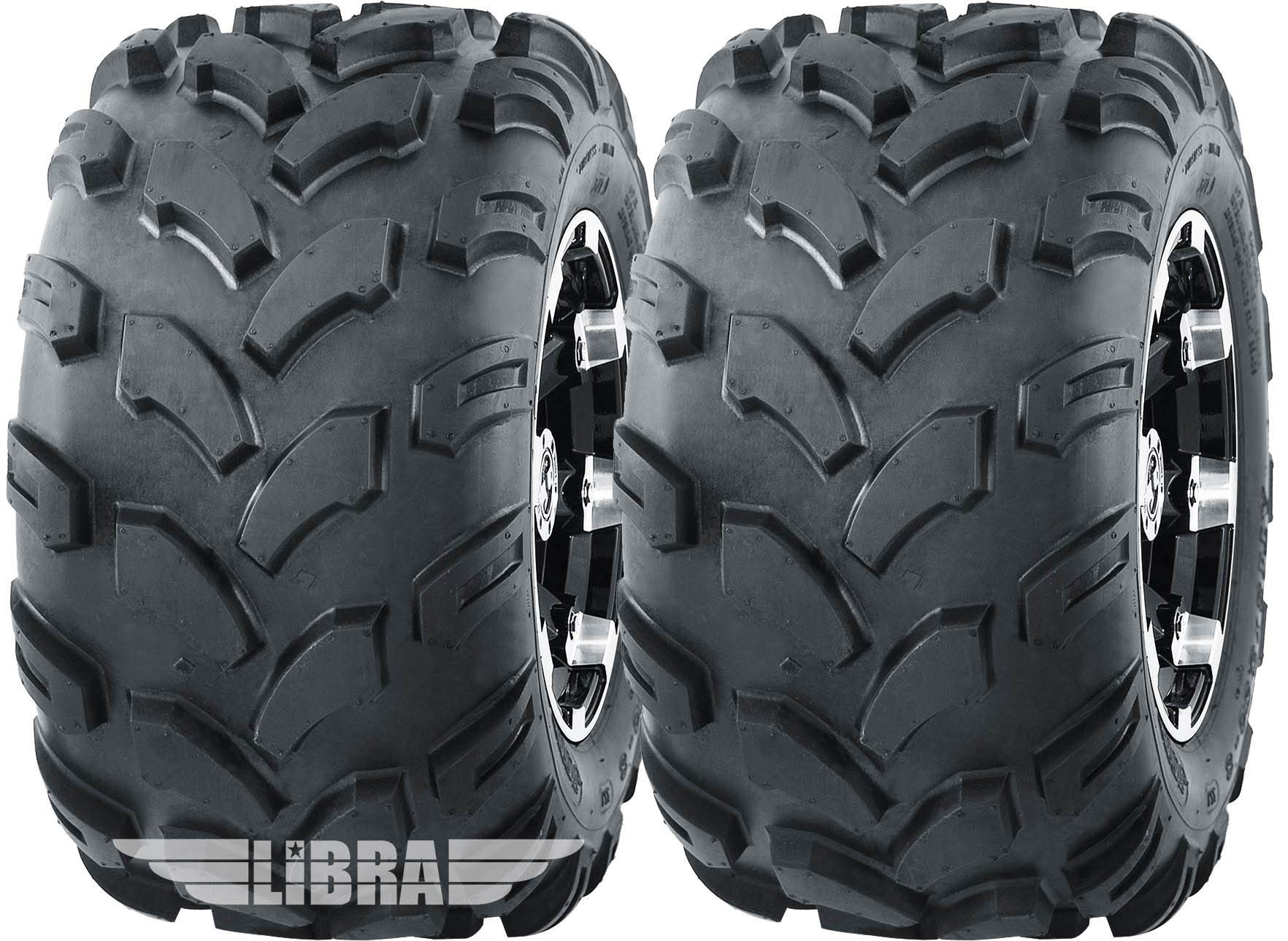 Amazon.com: 2 WANDA ATV tires 19x7-8 19x7x8 Suzuki Quadsport LT80